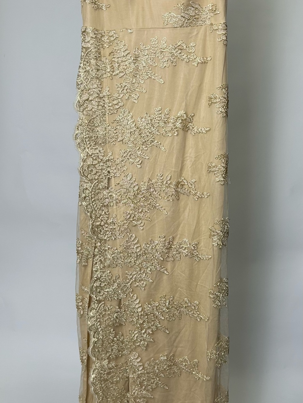 Windsor Gold Beaded Party Dress Bodice